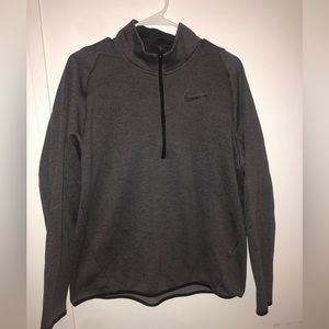 Gray Nike Lightweight 1/4 Zip